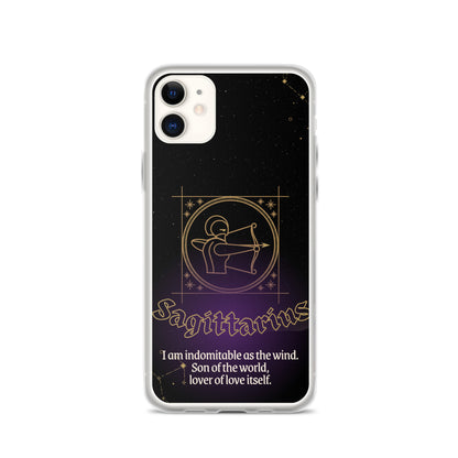 Sagittarius Themed Thermoplastic Polyurethane (TPU) and Polycarbonate (PC) phone case