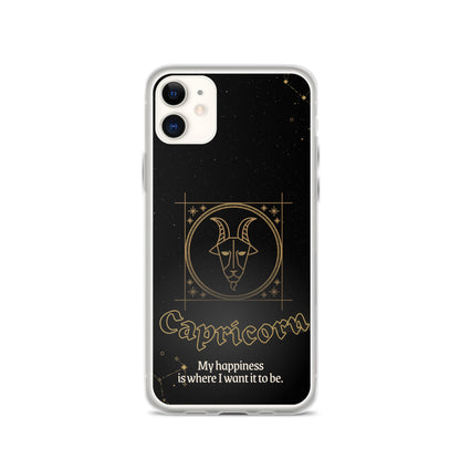 Capricorn Themed Thermoplastic Polyurethane (TPU) and Polycarbonate (PC) phone case