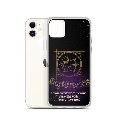 Sagittarius Themed Thermoplastic Polyurethane (TPU) and Polycarbonate (PC) phone case