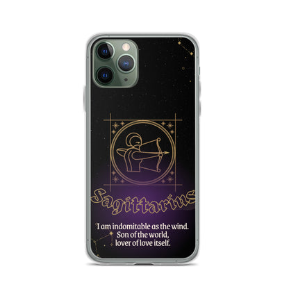 Sagittarius Themed Thermoplastic Polyurethane (TPU) and Polycarbonate (PC) phone case