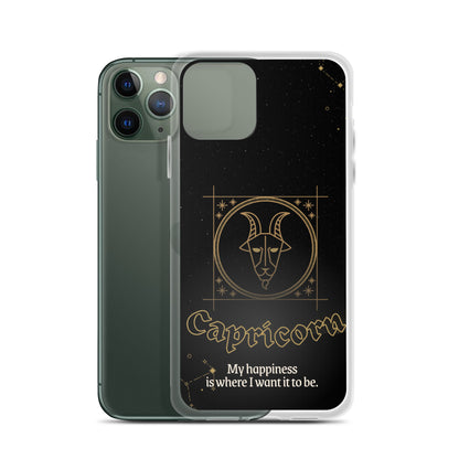 Capricorn Themed Thermoplastic Polyurethane (TPU) and Polycarbonate (PC) phone case