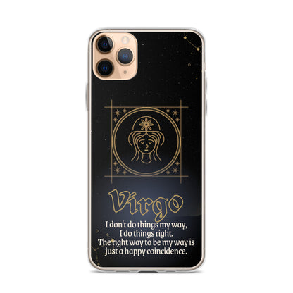 Virgo Themed Thermoplastic Polyurethane (TPU) and Polycarbonate (PC) phone case