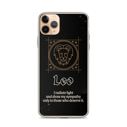 Leo Themed Thermoplastic Polyurethane (TPU) and Polycarbonate (PC) phone case