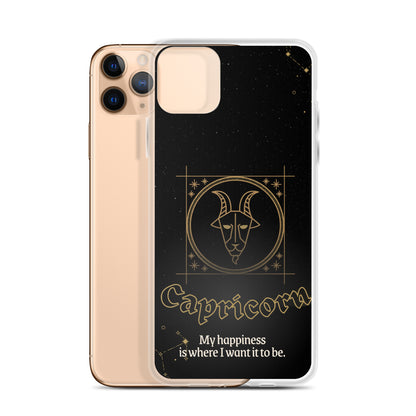 Capricorn Themed Thermoplastic Polyurethane (TPU) and Polycarbonate (PC) phone case