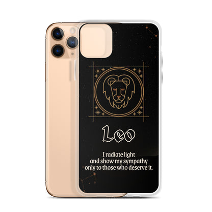 Leo Themed Thermoplastic Polyurethane (TPU) and Polycarbonate (PC) phone case