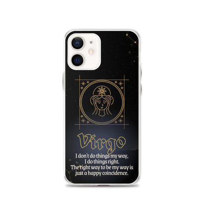 Virgo Themed Thermoplastic Polyurethane (TPU) and Polycarbonate (PC) phone case