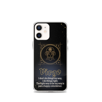 Virgo Themed Thermoplastic Polyurethane (TPU) and Polycarbonate (PC) phone case