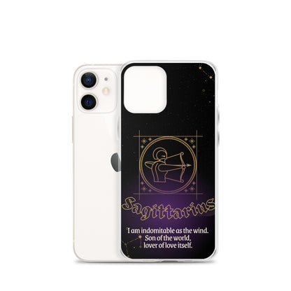 Sagittarius Themed Thermoplastic Polyurethane (TPU) and Polycarbonate (PC) phone case