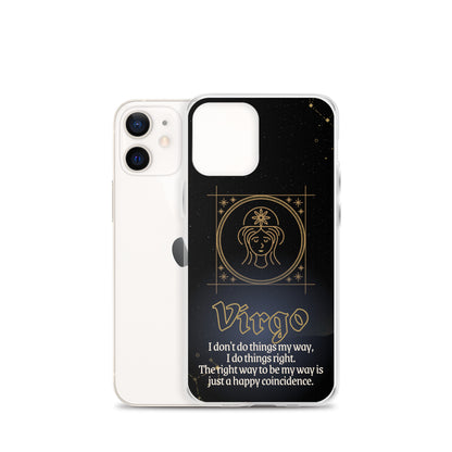 Virgo Themed Thermoplastic Polyurethane (TPU) and Polycarbonate (PC) phone case