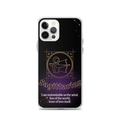 Sagittarius Themed Thermoplastic Polyurethane (TPU) and Polycarbonate (PC) phone case