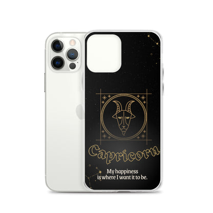 Capricorn Themed Thermoplastic Polyurethane (TPU) and Polycarbonate (PC) phone case