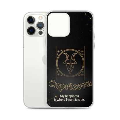 Capricorn Themed Thermoplastic Polyurethane (TPU) and Polycarbonate (PC) phone case