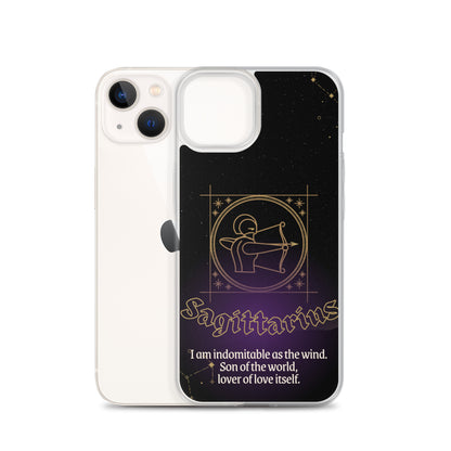 Sagittarius Themed Thermoplastic Polyurethane (TPU) and Polycarbonate (PC) phone case