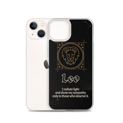 Leo Themed Thermoplastic Polyurethane (TPU) and Polycarbonate (PC) phone case