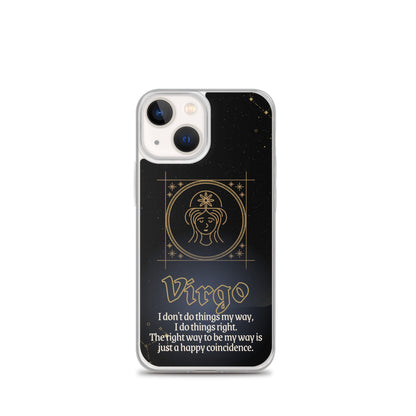 Virgo Themed Thermoplastic Polyurethane (TPU) and Polycarbonate (PC) phone case