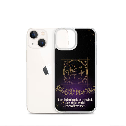 Sagittarius Themed Thermoplastic Polyurethane (TPU) and Polycarbonate (PC) phone case