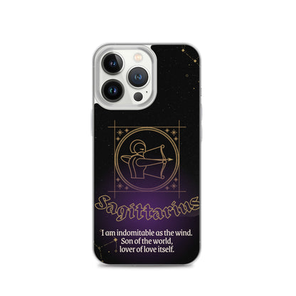 Sagittarius Themed Thermoplastic Polyurethane (TPU) and Polycarbonate (PC) phone case