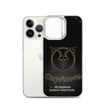 Capricorn Themed Thermoplastic Polyurethane (TPU) and Polycarbonate (PC) phone case