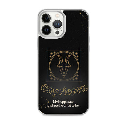 Capricorn Themed Thermoplastic Polyurethane (TPU) and Polycarbonate (PC) phone case