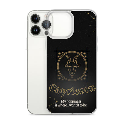 Capricorn Themed Thermoplastic Polyurethane (TPU) and Polycarbonate (PC) phone case