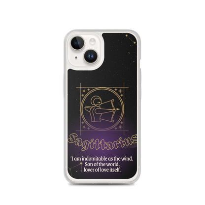 Sagittarius Themed Thermoplastic Polyurethane (TPU) and Polycarbonate (PC) phone case