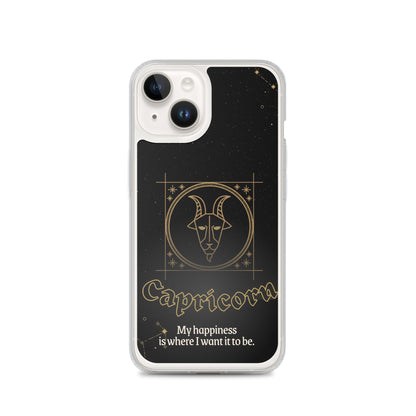 Capricorn Themed Thermoplastic Polyurethane (TPU) and Polycarbonate (PC) phone case