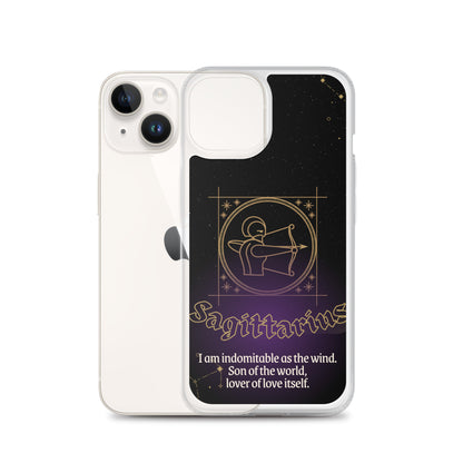 Sagittarius Themed Thermoplastic Polyurethane (TPU) and Polycarbonate (PC) phone case