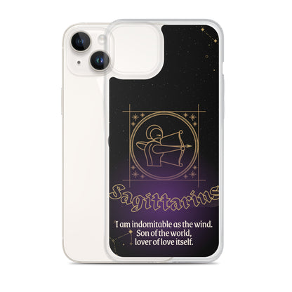 Sagittarius Themed Thermoplastic Polyurethane (TPU) and Polycarbonate (PC) phone case