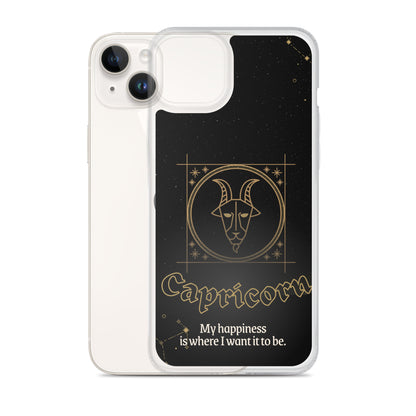 Capricorn Themed Thermoplastic Polyurethane (TPU) and Polycarbonate (PC) phone case