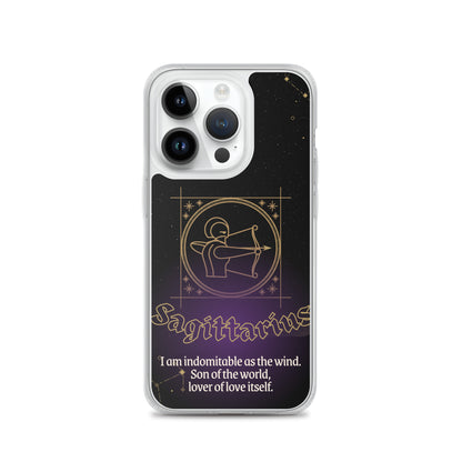 Sagittarius Themed Thermoplastic Polyurethane (TPU) and Polycarbonate (PC) phone case