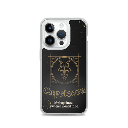 Capricorn Themed Thermoplastic Polyurethane (TPU) and Polycarbonate (PC) phone case