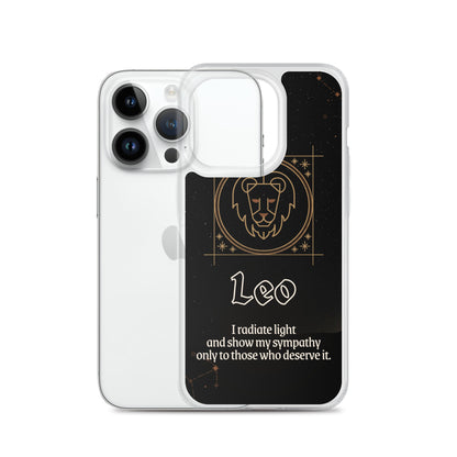 Leo Themed Thermoplastic Polyurethane (TPU) and Polycarbonate (PC) phone case