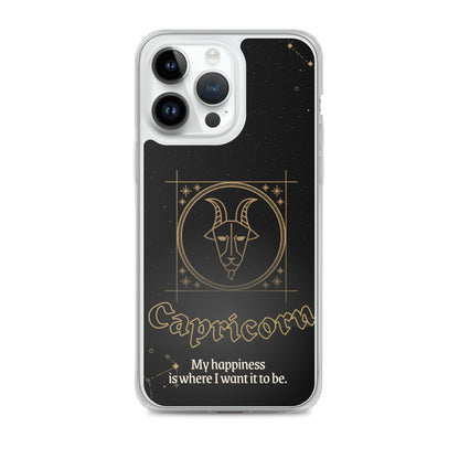 Capricorn Themed Thermoplastic Polyurethane (TPU) and Polycarbonate (PC) phone case