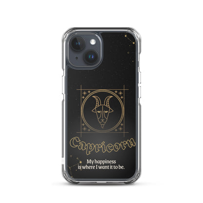 Capricorn Themed Thermoplastic Polyurethane (TPU) and Polycarbonate (PC) phone case