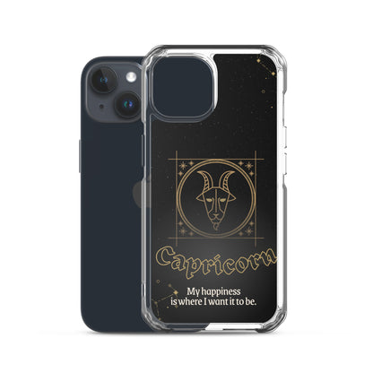 Capricorn Themed Thermoplastic Polyurethane (TPU) and Polycarbonate (PC) phone case