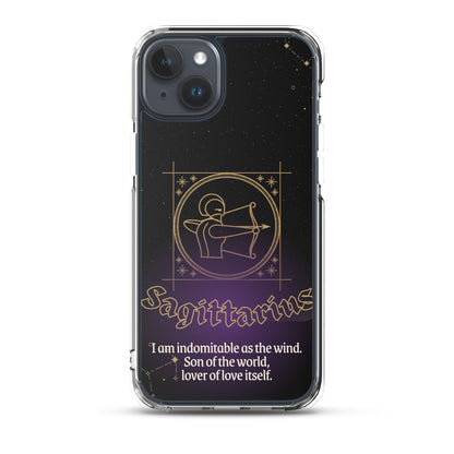 Sagittarius Themed Thermoplastic Polyurethane (TPU) and Polycarbonate (PC) phone case