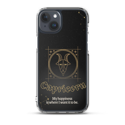 Capricorn Themed Thermoplastic Polyurethane (TPU) and Polycarbonate (PC) phone case