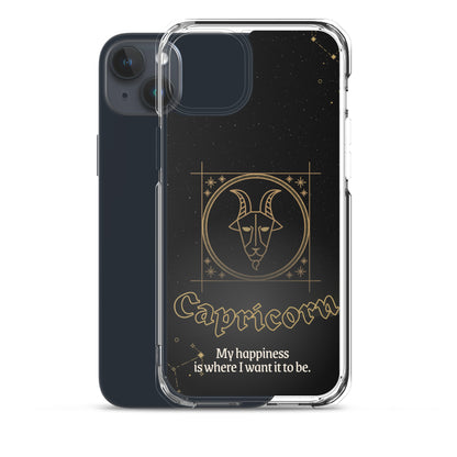 Capricorn Themed Thermoplastic Polyurethane (TPU) and Polycarbonate (PC) phone case