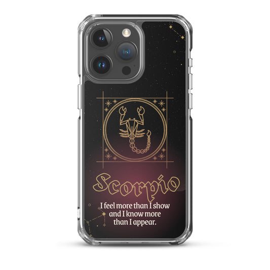 Scorpio Themed Thermoplastic Polyurethane (TPU) and Polycarbonate (PC) phone case