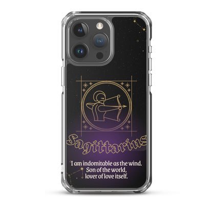 Sagittarius Themed Thermoplastic Polyurethane (TPU) and Polycarbonate (PC) phone case