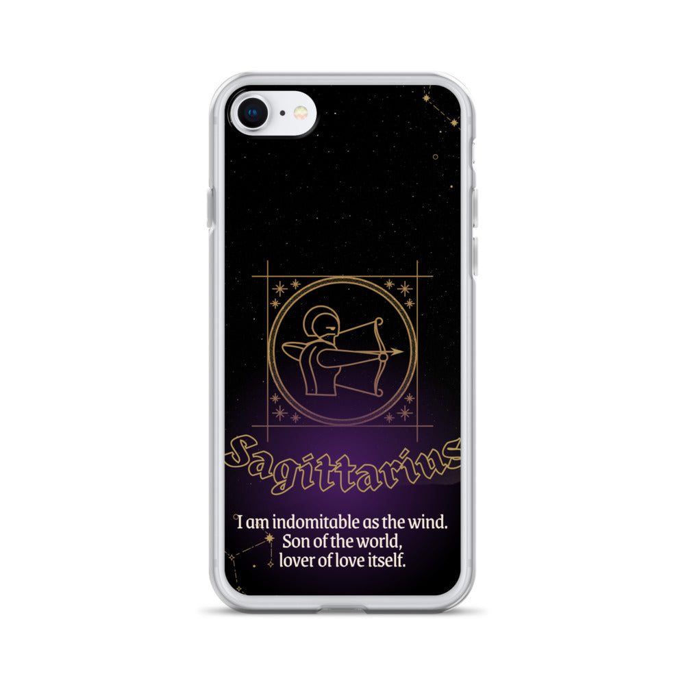 Sagittarius Themed Thermoplastic Polyurethane (TPU) and Polycarbonate (PC) phone case