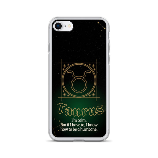 Taurus Themed Thermoplastic Polyurethane (TPU) and Polycarbonate (PC) phone case