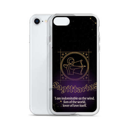 Sagittarius Themed Thermoplastic Polyurethane (TPU) and Polycarbonate (PC) phone case