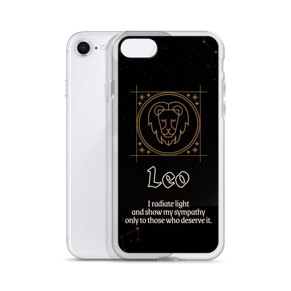 Leo Themed Thermoplastic Polyurethane (TPU) and Polycarbonate (PC) phone case