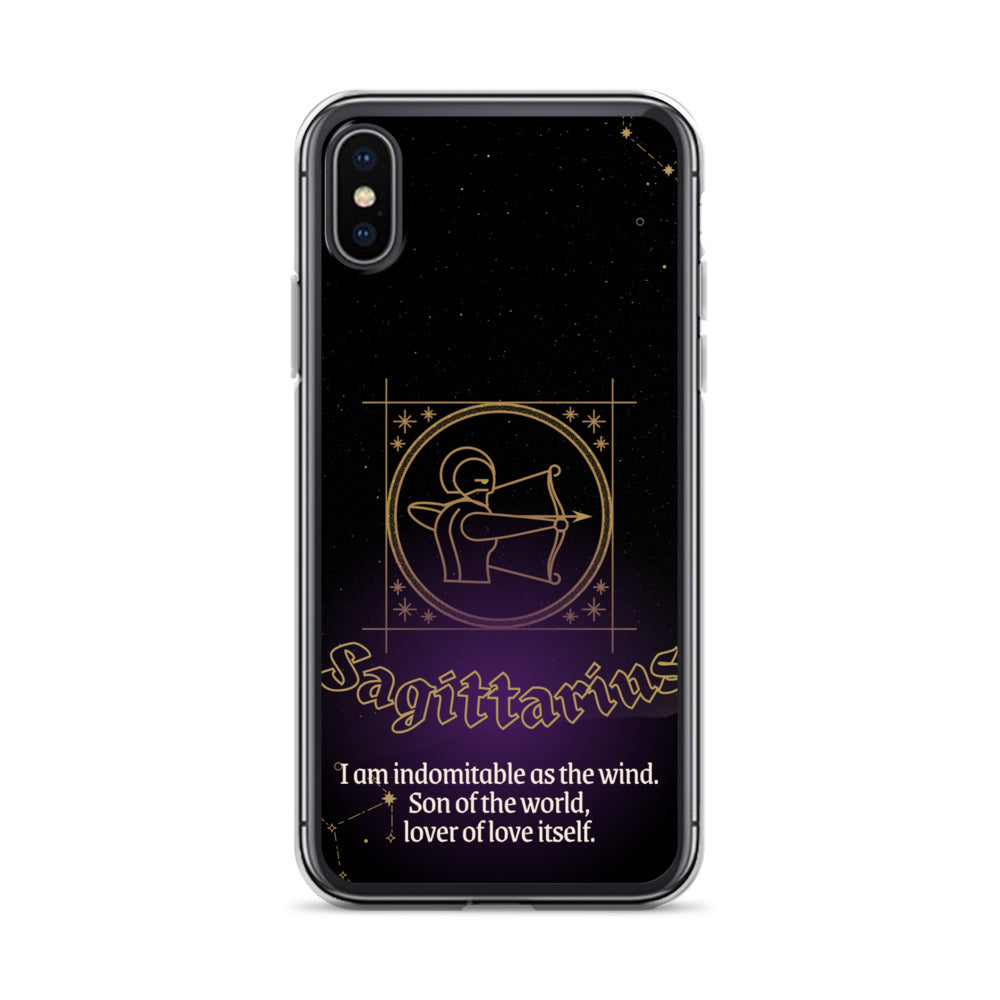 Sagittarius Themed Thermoplastic Polyurethane (TPU) and Polycarbonate (PC) phone case