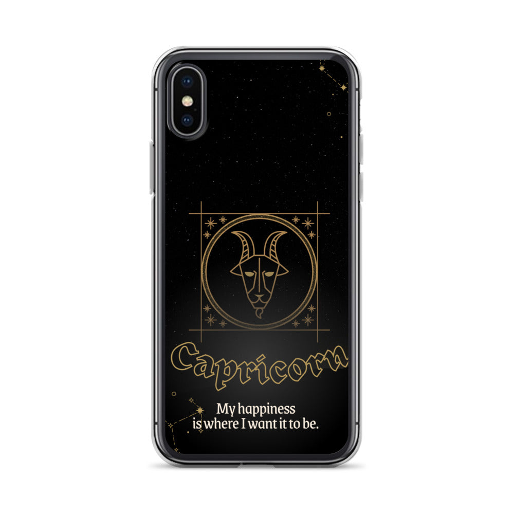 Capricorn Themed Thermoplastic Polyurethane (TPU) and Polycarbonate (PC) phone case