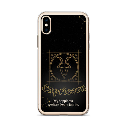 Capricorn Themed Thermoplastic Polyurethane (TPU) and Polycarbonate (PC) phone case