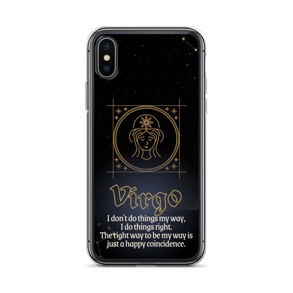 Virgo Themed Thermoplastic Polyurethane (TPU) and Polycarbonate (PC) phone case