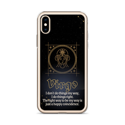 Virgo Themed Thermoplastic Polyurethane (TPU) and Polycarbonate (PC) phone case