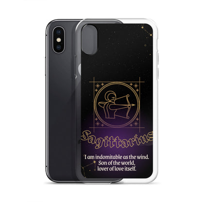 Sagittarius Themed Thermoplastic Polyurethane (TPU) and Polycarbonate (PC) phone case